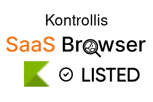 Kontrollis - SaaS Browser Verified Badge