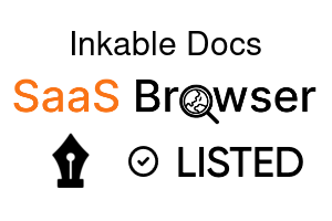 Inkable Docs - SaaS Browser Verified Badge