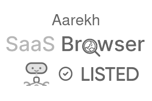 Aarekh - SaaS Browser Verified Badge