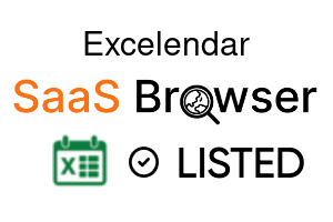 Excelendar - SaaS Browser Verified Badge