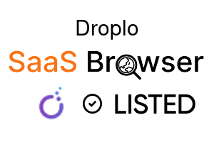 Droplo - SaaS Browser Verified Badge