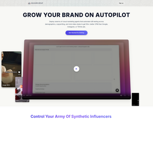 GROW YOUR BRAND ON AUTOPILOT Screenshot