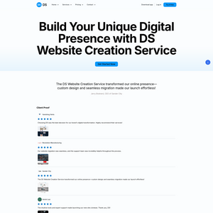 DS Home Services Screenshot