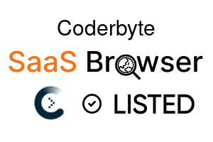 Coderbyte - SaaS Browser Verified Badge