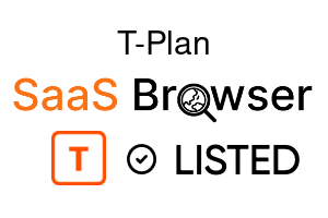 T-Plan - SaaS Browser Verified Badge