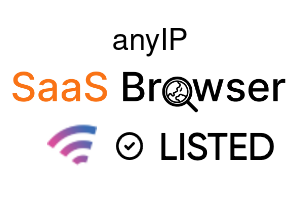 anyIP - SaaS Browser Verified Badge