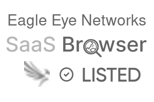 Eagle Eye Networks - SaaS Browser Verified Badge