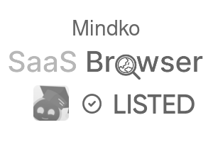Mindko - SaaS Browser Verified Badge