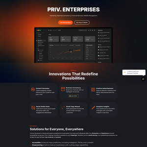 Priv. Enterprises Screenshot