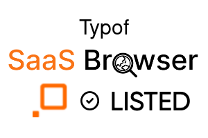 Typof - SaaS Browser Verified Badge