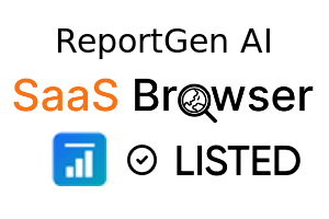 ReportGen AI - SaaS Browser Verified Badge