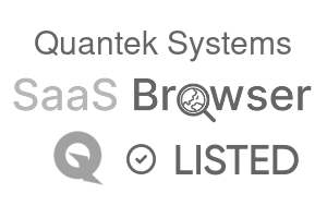 Quantek Systems - SaaS Browser Verified Badge