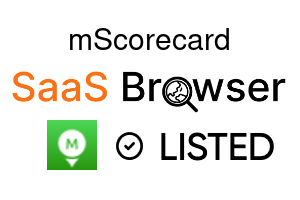 mScorecard - SaaS Browser Verified Badge