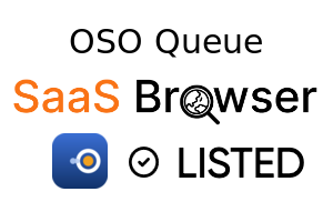 OSO Queue - SaaS Browser Verified Badge