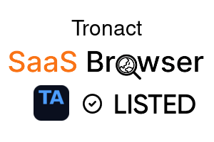 Tronact - SaaS Browser Verified Badge
