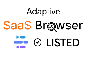 Adaptive - SaaS Browser Verified Badge