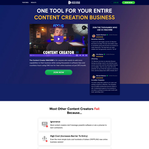 Content Creator Machine Screenshot