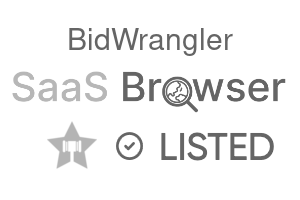 BidWrangler - SaaS Browser Verified Badge