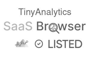 TinyAnalytics - SaaS Browser Verified Badge
