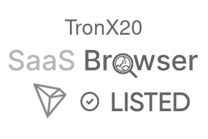 TronX20 - SaaS Browser Verified Badge