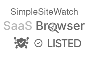 SimpleSiteWatch - SaaS Browser Verified Badge