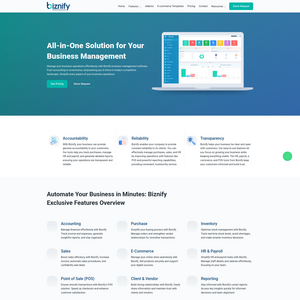 Biznify Screenshot
