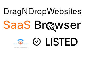 DragNDropWebsites - SaaS Browser Verified Badge