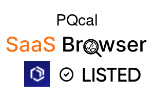 PQcal - SaaS Browser Verified Badge