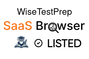 WiseTestPrep - SaaS Browser Verified Badge