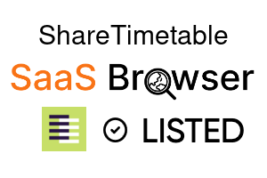 ShareTimetable - SaaS Browser Verified Badge