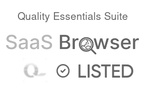 Quality Essentials Suite - SaaS Browser Verified Badge