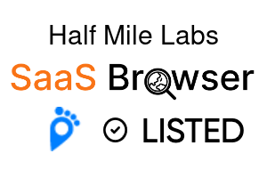 Half Mile Labs - SaaS Browser Verified Badge
