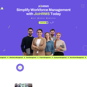 JioHRMS Screenshot