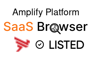 Amplify Platform - SaaS Browser Verified Badge