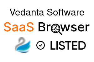 Vedanta Software - SaaS Browser Verified Badge