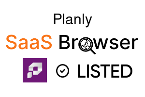 Planly - SaaS Browser Verified Badge
