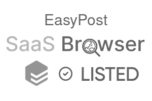 EasyPost - SaaS Browser Verified Badge