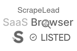 ScrapeLead - SaaS Browser Verified Badge