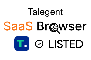 Talegent - SaaS Browser Verified Badge
