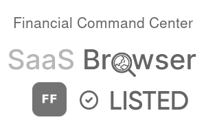 Financial Command Center - SaaS Browser Verified Badge