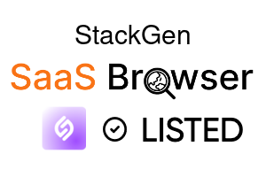 StackGen - SaaS Browser Verified Badge