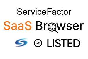 ServiceFactor - SaaS Browser Verified Badge