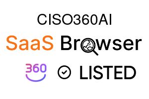 CISO360AI - SaaS Browser Verified Badge