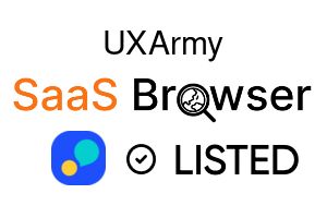 UXArmy - SaaS Browser Verified Badge