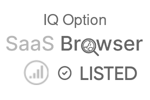 IQ Option - SaaS Browser Verified Badge