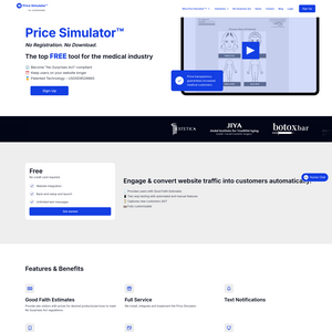 Price Simulator Screenshot