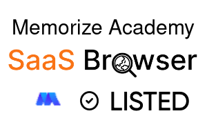 Memorize Academy - SaaS Browser Verified Badge