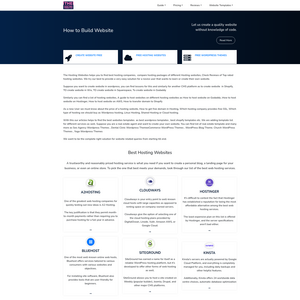 A2 Hosting Screenshot