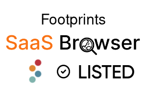 Footprints - SaaS Browser Verified Badge