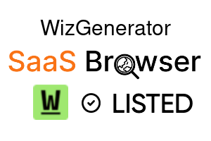 WizGenerator - SaaS Browser Verified Badge